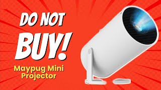 DONT BUY Maypug Mini Projector BEFORE WATCHING THIS VIDEO 🚫😱 [upl. by Ethelstan]