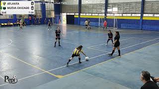 2024 6ta Div AFA Futsal Fem 2do Tiempo Atlanta Vs Nueva Chicago [upl. by Koziel]