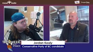 This Week in the Peace  Peace River North Candidates Dan Davies amp Jordan Kealy [upl. by Ateuqram]