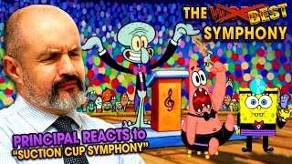 School Principal Reacts  SpongeBob SquarePants S6E3  quotSuction Cup Symphonyquot Reaction Video [upl. by Vassell]