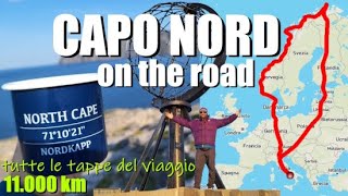 CAPO NORD ON THE ROAD 11000 km🚙 attraverso lEuropa in auto  tutte le tappe budget e consigli 🌐 [upl. by Aikrehs]