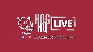 Hog HQ Live Ep 28 Razorback BBall NonCon Foes College World Series Arkansas FB Commits amp more [upl. by Gurney]