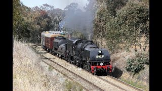 Garratt 6029 Goulburn to Junee August 2018 [upl. by Welcher457]