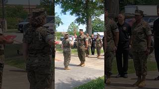 My Husband’s Reenlistment Ceremony military usmc marines [upl. by Yrian135]