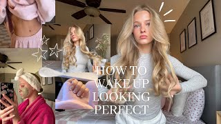 How to wake up looking perfect major selfcare night [upl. by Eille]