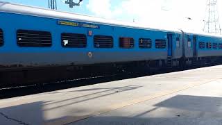 12679 COIMBATORE INTERCITY SUPER FAST EXPRESS ARRIVAL ARAKKONAM [upl. by Rains]