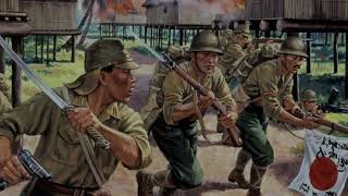 Imperial Japanese military song  Specialty of infantry Dalei version 歩兵の本領 [upl. by Lalage95]