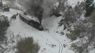 Narrow Rails in the Snow Part 2 Cumbres amp Toltec [upl. by Yebloc]