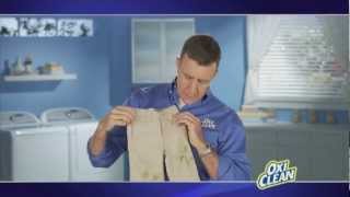 How to Remove Grass Stains and Protein Stains with OxiClean™ [upl. by Kcirtapnaes]