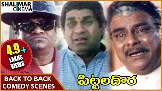 Pittala Dora Movie Comedy Scenes  Ali Brahmanandam Kota Srinivasa Rao  Shalimarcinema [upl. by Zinn]