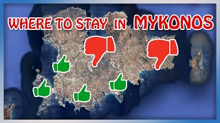 WHERE TO STAY in Mykonos Watch BEFORE you book a hotel [upl. by Ekim]