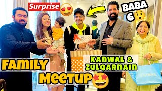 Kanwal Aftab amp Zulqarnain invites 😍 BaBa G for PODCAST 🎤  BaBa Food RRC  Ramish Ch Vlogs [upl. by Boony]