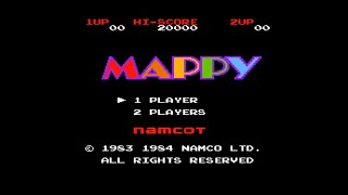 Mappy NES Full Gameplay  Walkthrough No Commentary [upl. by Bowes746]