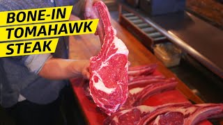 Why the BoneIn Tomahawk Is the Best Cut of Steak — Prime Time [upl. by Tomchay]