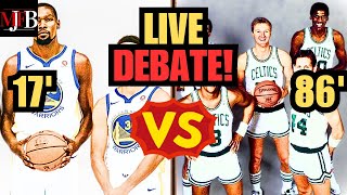 17 Warriors Vs 86 Celtics DEBATE Whos GREATER [upl. by Etnuhs611]