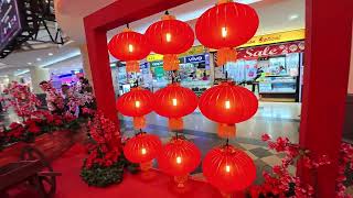 Chinese New Year decoration at Imperial mall Miri Sarawak Malaysia  Vlog 2024 luueejanice [upl. by Ime]