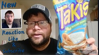 Reaction Takis Buckin Ranch Review [upl. by Aiveneg822]