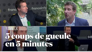 Yannick Jadot élu à la primaire éco  retour sur cinq coups de gueule du député européen [upl. by Gertruda]