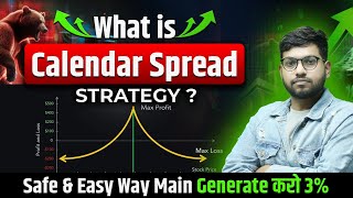 Calendar Spread Options Trading Strategy  Low Capital Strategy  IISM [upl. by Trebo]