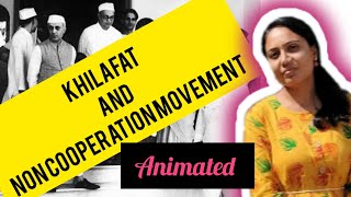 class 10 history chapter 2 Part 1 khilafat and non cooperation movement [upl. by Girand]