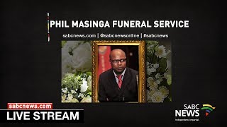 Phil Masinga Provincial Official Funeral Service 24 January 2019 [upl. by Broome]