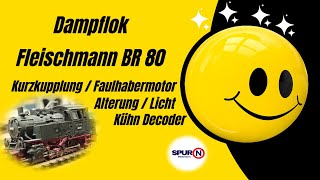 Fleischmann Tenderlokomotive BR 80 [upl. by Sillek801]