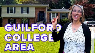 Guilford College Area  LIVING IN GREENSBORO NC [upl. by Haleigh]