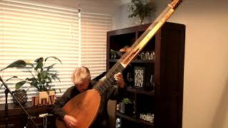 CANARIO by Kapsberger Jason Hill  Theorbo [upl. by Salokin]