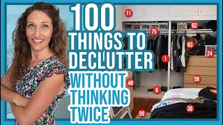 100 Things to Declutter Now [upl. by Oribella]