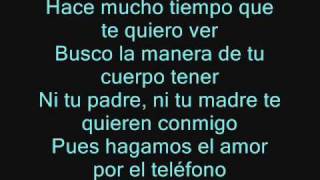 EL TELEFONO WISIN Y YANDEL FT HECTOR EL FATHER con letra [upl. by Fe635]