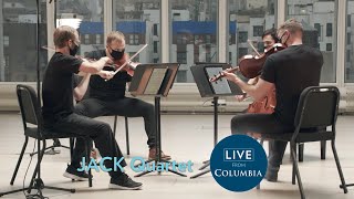 JACK Quartet performs Lachenmanns Grido  Live from Columbia [upl. by Llertnom]