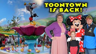 Toontown 2023 Grand Reopening  Full Tour at Disneyland California  Opening Day [upl. by Barren]