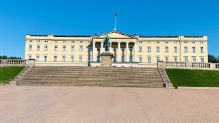 Oslo The Royal Palace [upl. by Ecnatsnoc]