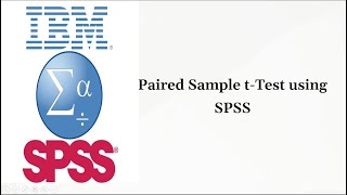 Paired Sample t Test using SPSS in Hindi I Paired Sample t Test I SPSS Software [upl. by Krongold]