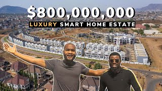 How a Nigerian built an 800000000 Luxury Estate in Abuja Nigeria [upl. by Colston701]