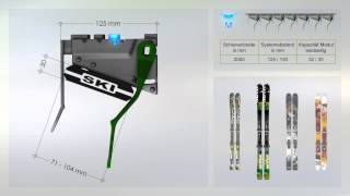 Modul Ski 20° mit Easyclip  WINTERSTEIGER [upl. by Nuahsar207]