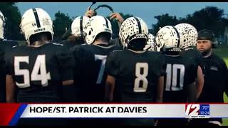 Davies improves to 30 with win over HopeSt Patrick Football [upl. by Lucas36]