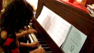 Creole Belles  three pianists one violinist  unrehearsed jam session [upl. by Norod529]