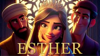 Histoire de Esther  Un Film Biblique Animé 4k [upl. by Akvir]