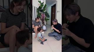 Me vs Baby Beatbox Battle Who won 🤔🤯 AnnetteLeeMusic beatbox challenge fyp [upl. by Kenon]