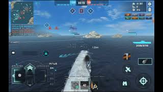 World of Warships Blitz  Tier 8 USA Aircraft Carrier Enterprise 46 [upl. by Acissey]