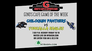 GAME OF THE WEEK Chiloquin Panthers vs Yoncalla Eagles  October 18th 2024 [upl. by Downes]