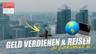 Geld verdienen mit dem Laptop und die Welt bereisen [upl. by Menard622]