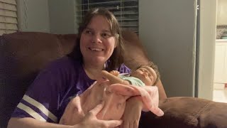 Special video baby Kelly’s first bath……Ashton Drake Bella rose [upl. by Rivy970]