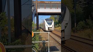 Durchfahrt RE3 nach Hof Hbf in Chemnitz Bahnhof Schönau [upl. by Calv329]