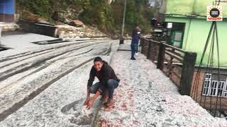 Darjeeling Today Morning Snowfall [upl. by Ferdie]