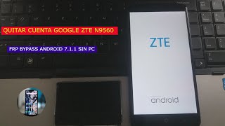 Quitar CUENTA GOOGLE ZTE n9560 [upl. by Ahsemit8]