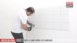 Comment rénover les joints dun carrelage mural [upl. by Wally]