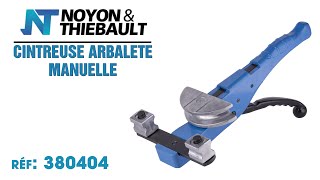 380404 Cintreuse Arbalète manuelle pour tube multicouche [upl. by Keifer]