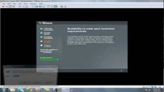 how to install windows server 2003 on vmware workstation in windows 7mp4 [upl. by Ojyma]